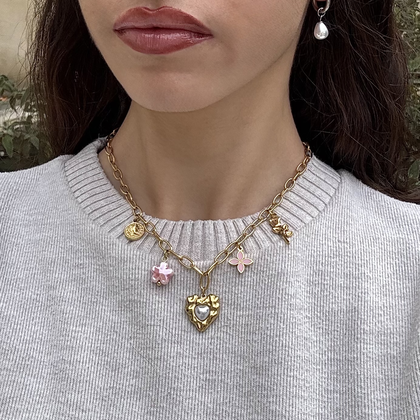 Collier à breloques "Hailey"