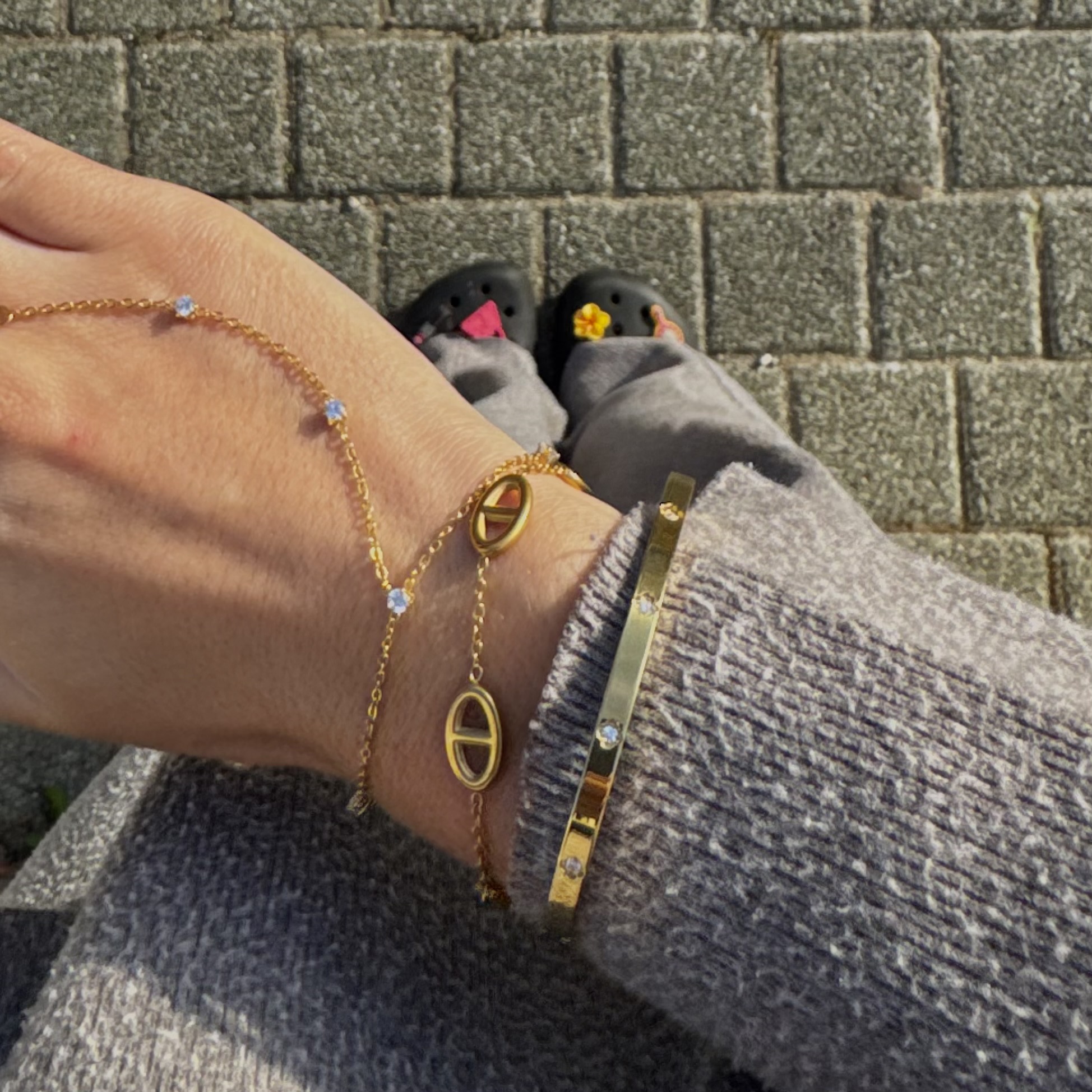 Chaîne de main "Jade"