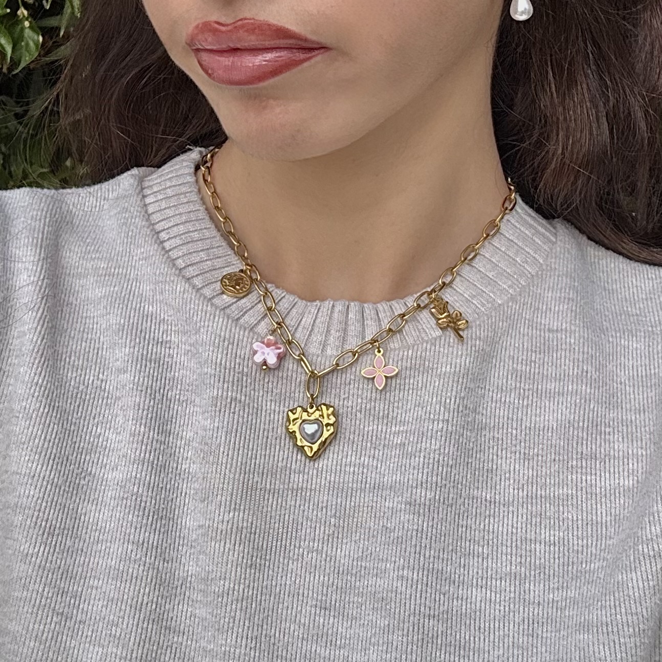 Collier à breloques "Hailey"