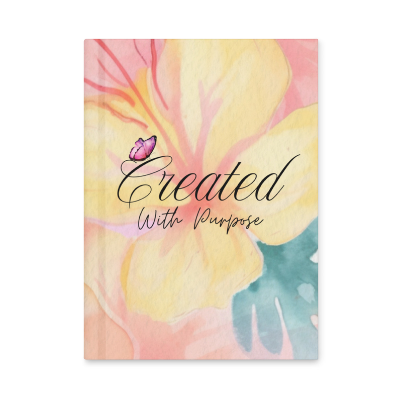 Created with Purpose Hardcover journal matte