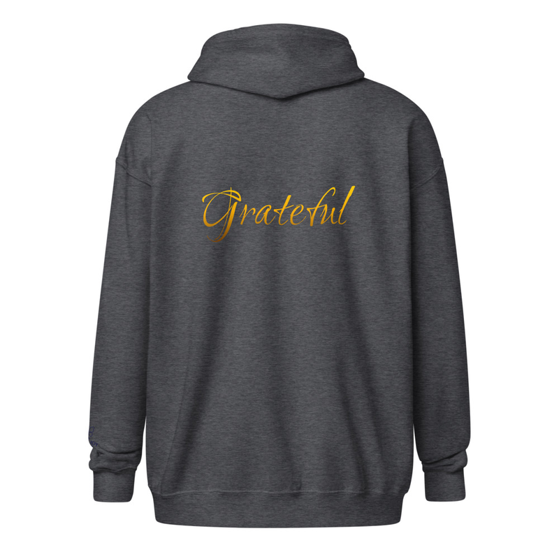 Grateful heavy blend zip hoodie