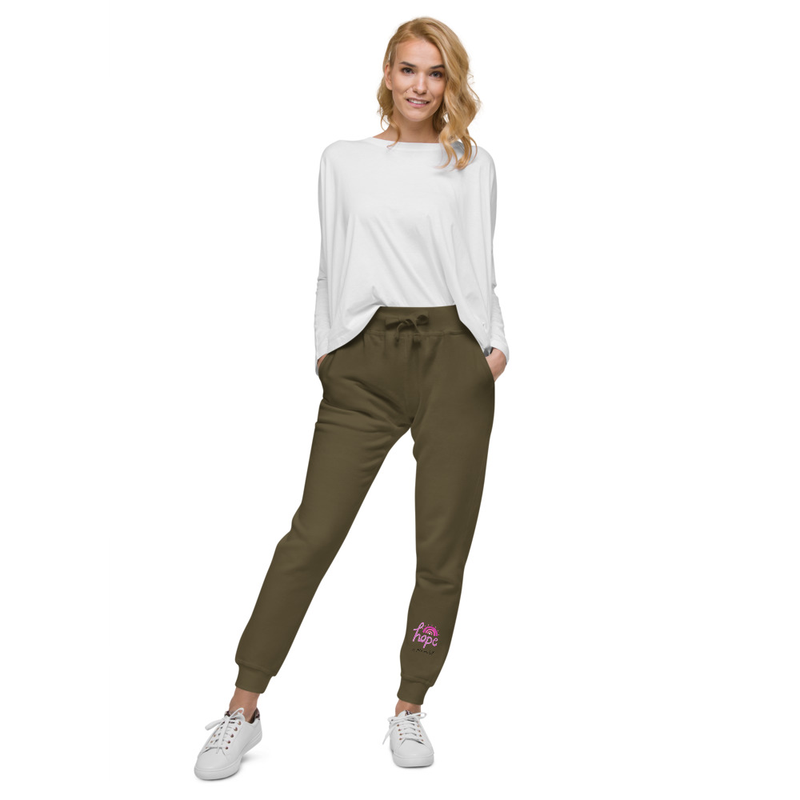 Hope is my Habit fleece sweatpants