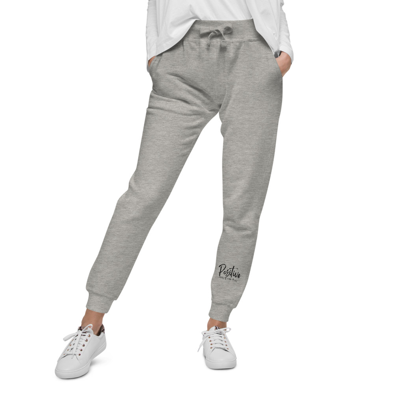 Positive fleece sweatpants