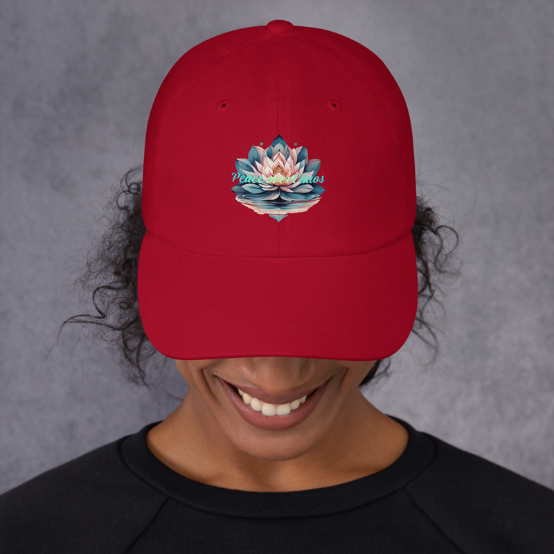 Peace over Chaos Dad hat