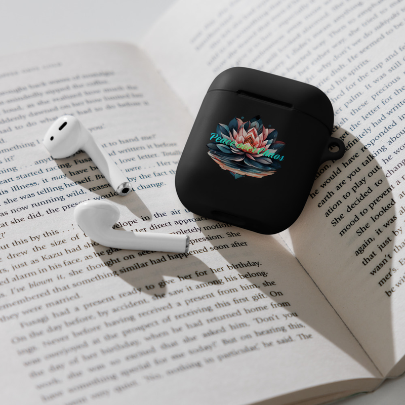 Peace over Chaos Rubber Case for AirPods®
