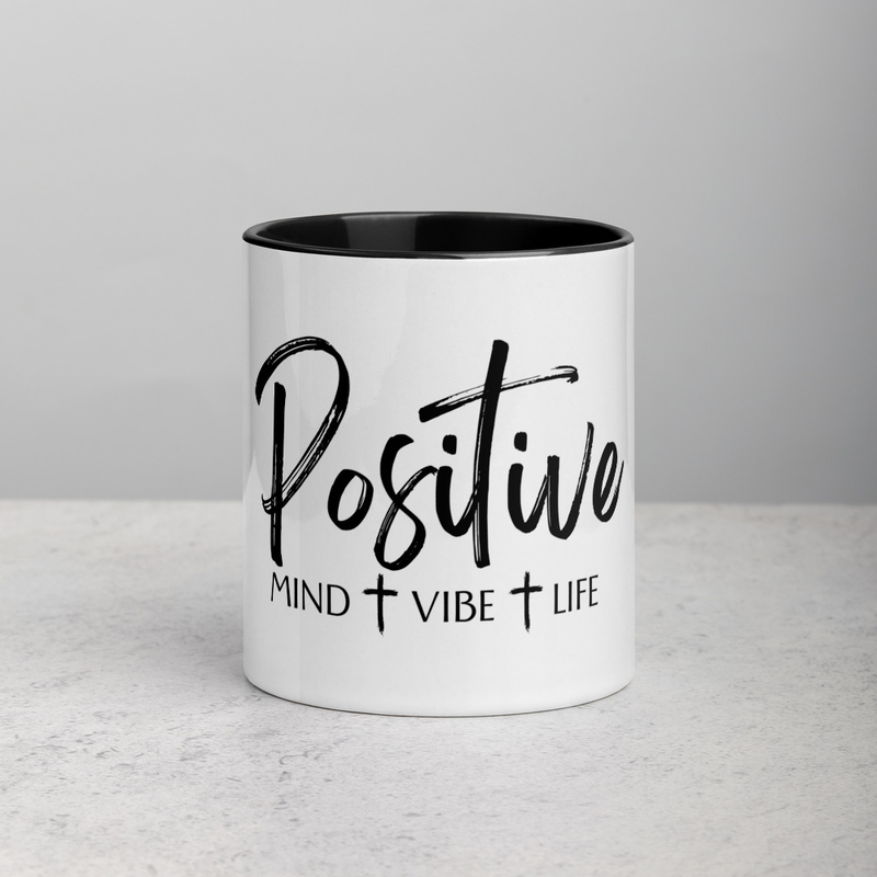 Positive Mug with Color Inside