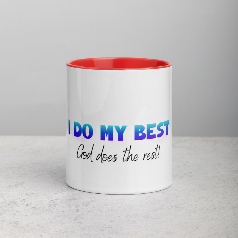 I do my best Mug with Color Inside
