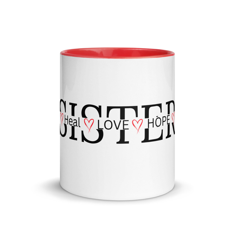 Sister Mug with Color Inside