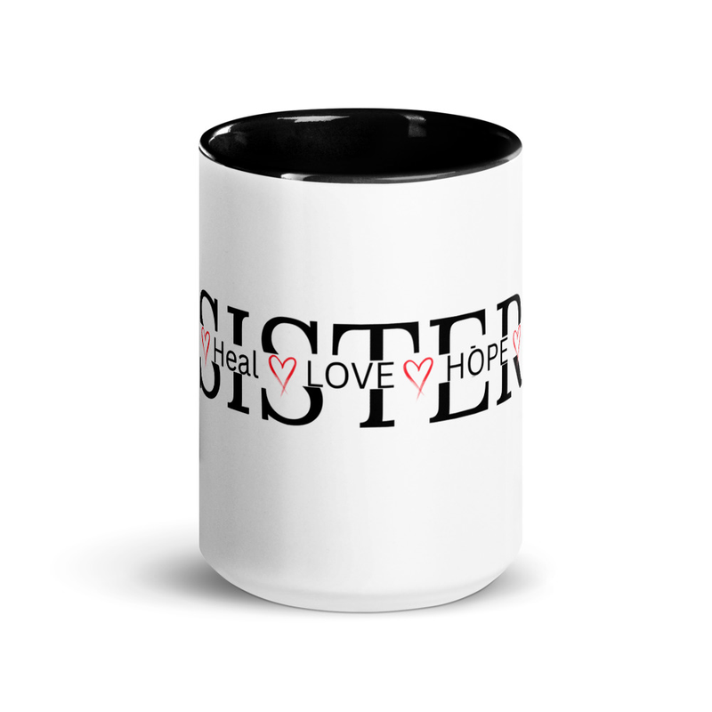 Sister Mug with Color Inside