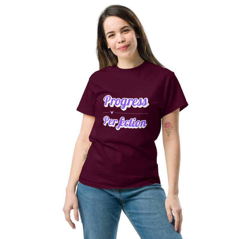 Progress over Perfection classic tee