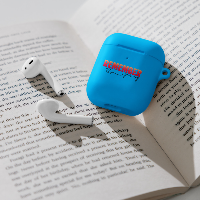 Remember your why Rubber Case for AirPods®