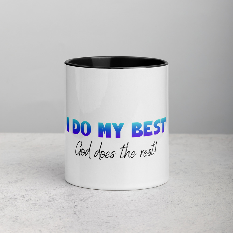 I do my best Mug with Color Inside
