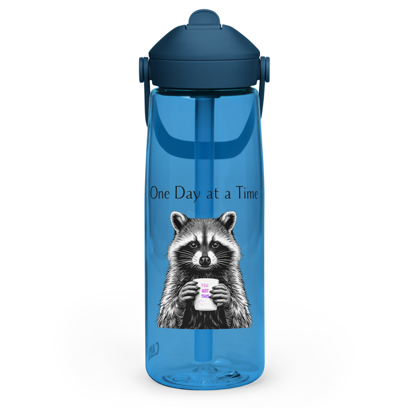 One Day at a Time CamelBak Flip straw water bottle