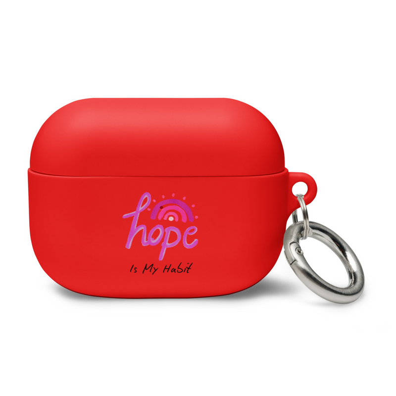 Hope is my Habit Rubber Case for AirPods®