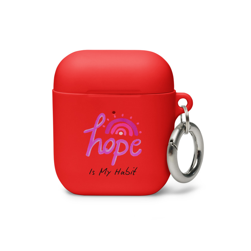 Hope is my Habit Rubber Case for AirPods®