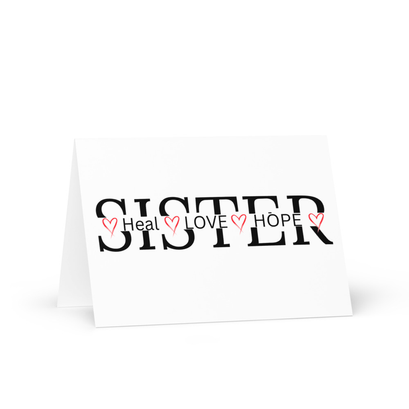 Sister Greeting card