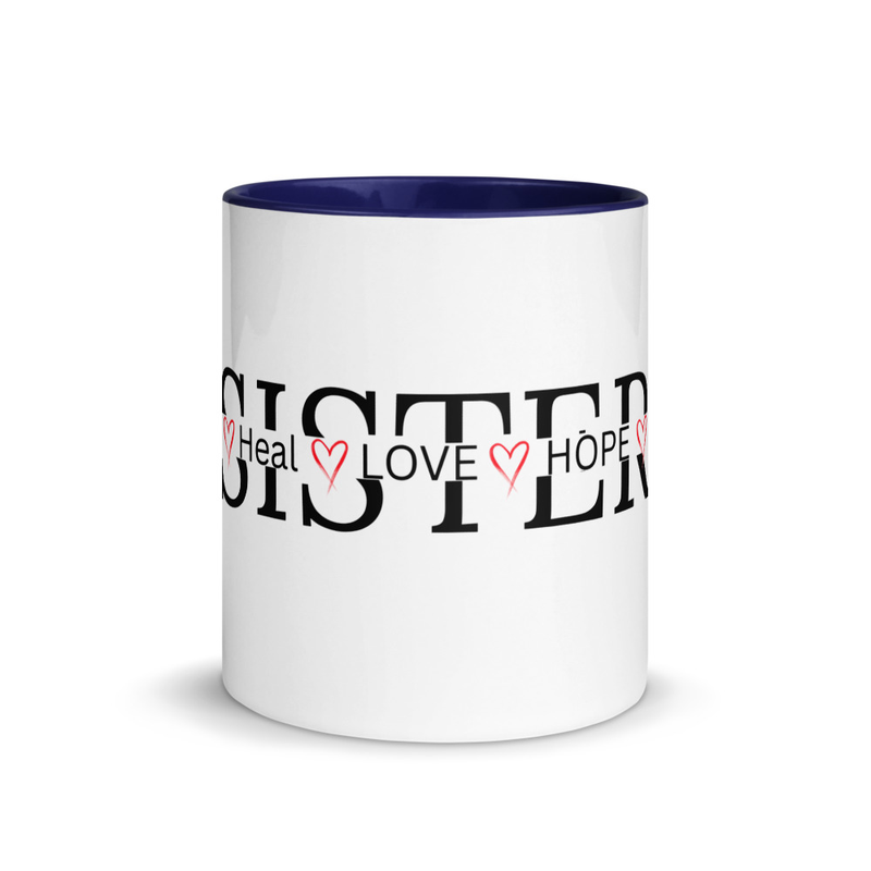Sister Mug with Color Inside