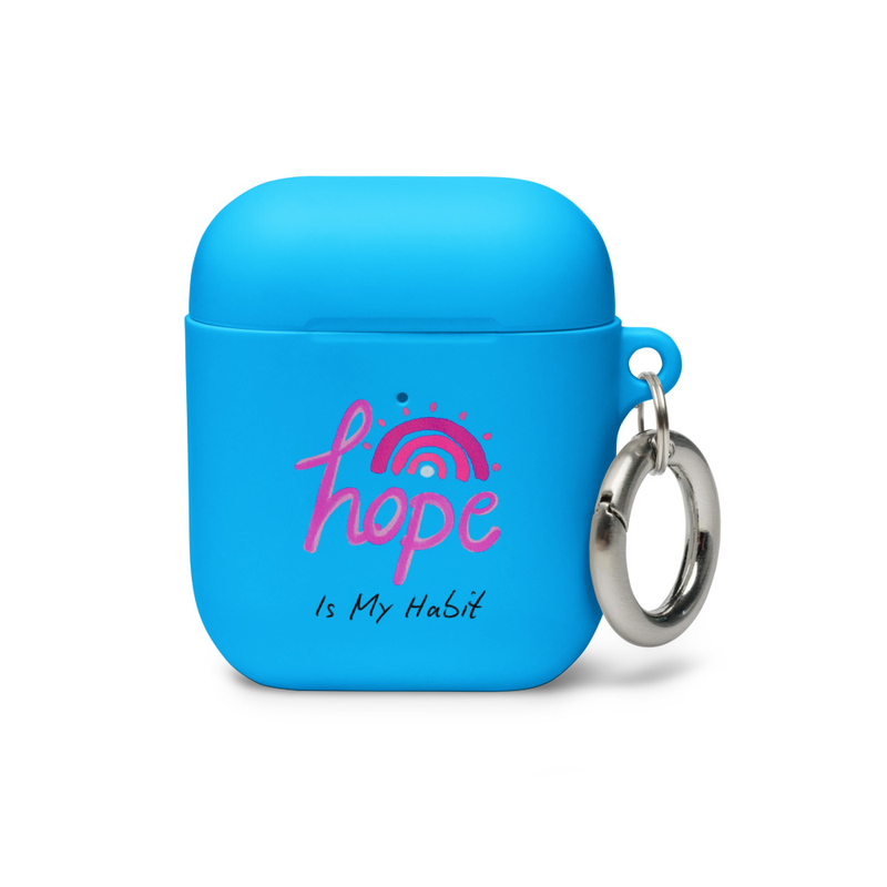 Hope is my Habit Rubber Case for AirPods®