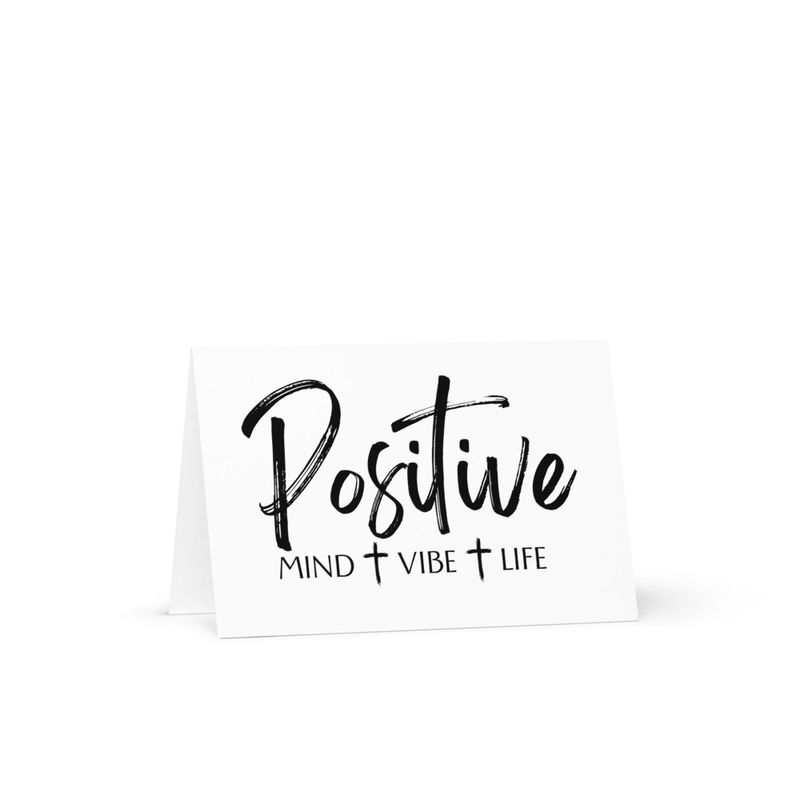 Positive Greeting card
