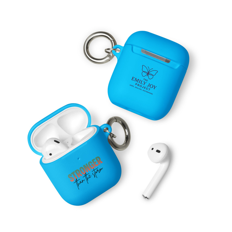 Stronger than the storm Rubber Case for AirPods®