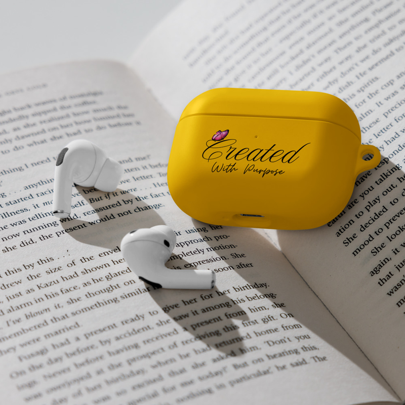 Created with purpose Rubber Case for AirPods®