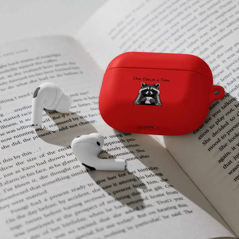 One day at a time Rubber Case for AirPods®