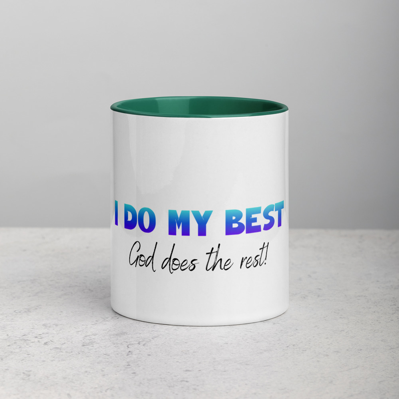 I do my best Mug with Color Inside