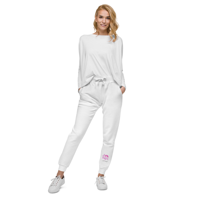 Hope is my Habit fleece sweatpants