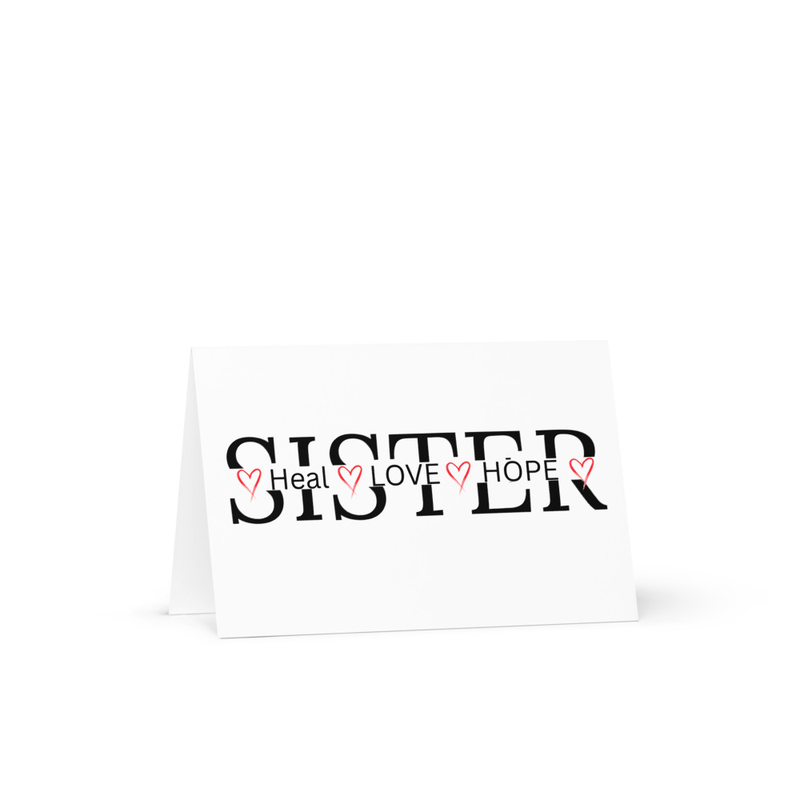 Sister Greeting card