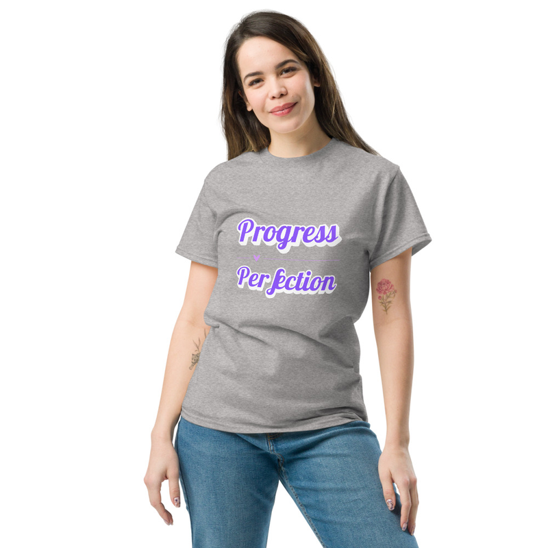 Progress over Perfection classic tee
