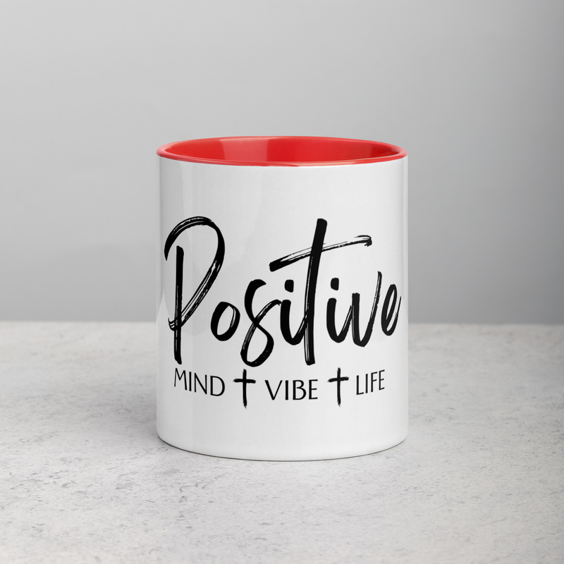 Positive Mug with Color Inside
