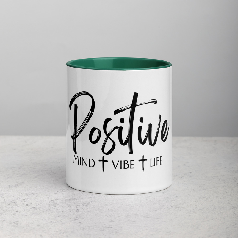 Positive Mug with Color Inside