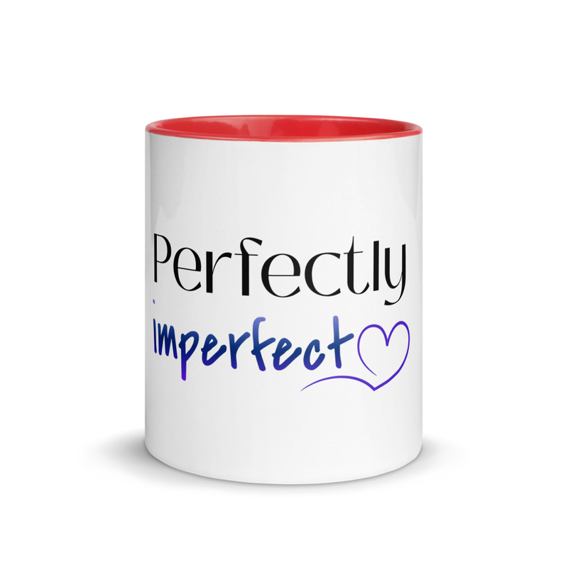 Perfectly imperfect Mug with Color Inside