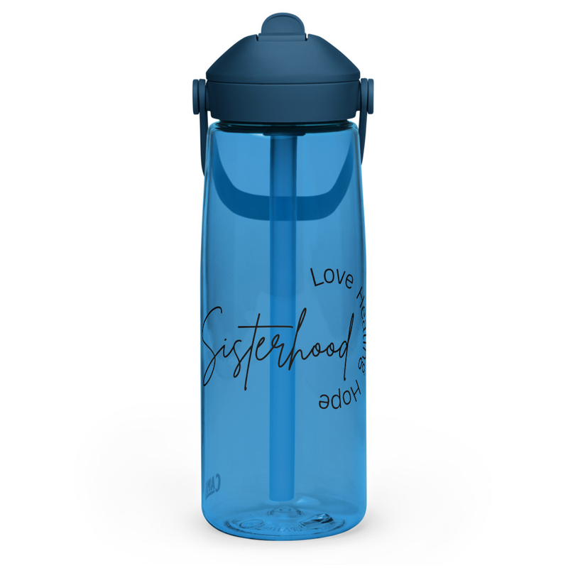 Sisterhood CamelBak Flip straw water bottle