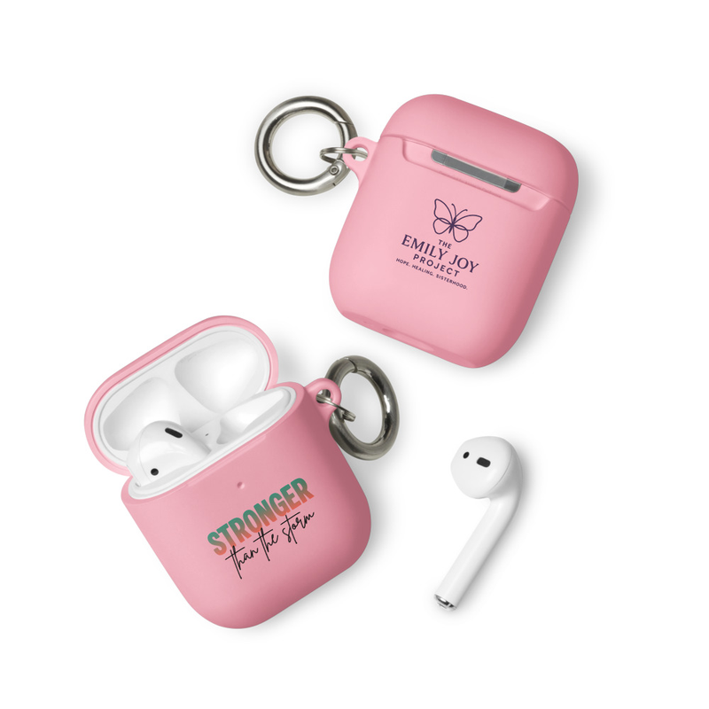 Stronger than the storm Rubber Case for AirPods®