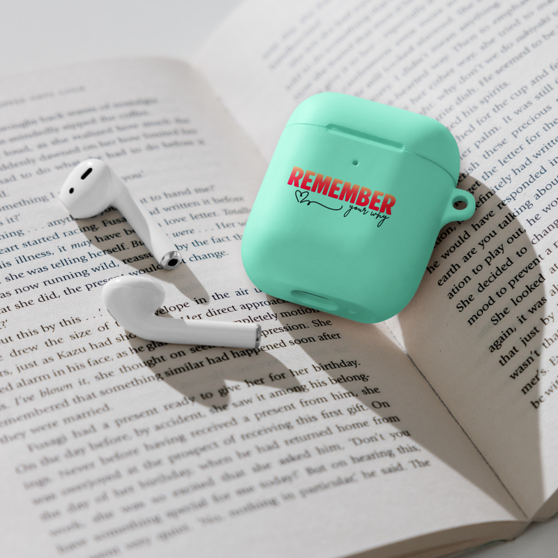 Remember your why Rubber Case for AirPods®