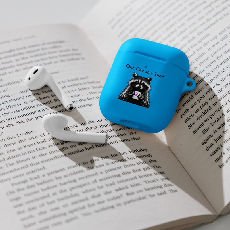 One day at a time Rubber Case for AirPods®