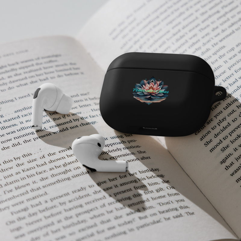 Peace over Chaos Rubber Case for AirPods®