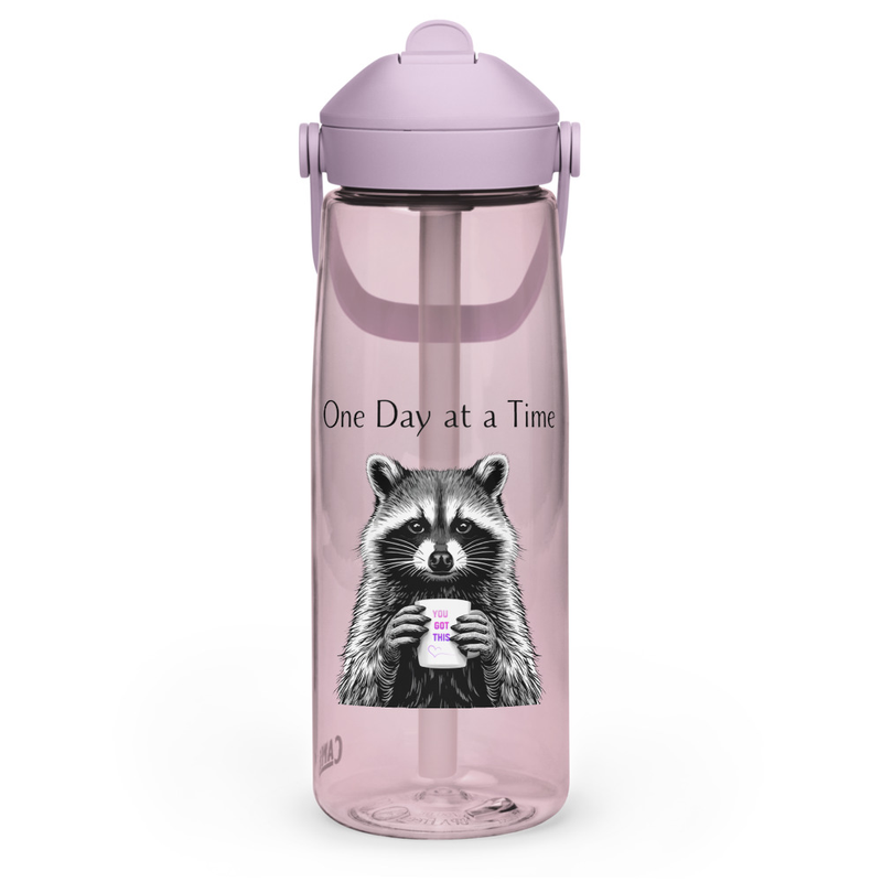 One Day at a Time CamelBak Flip straw water bottle