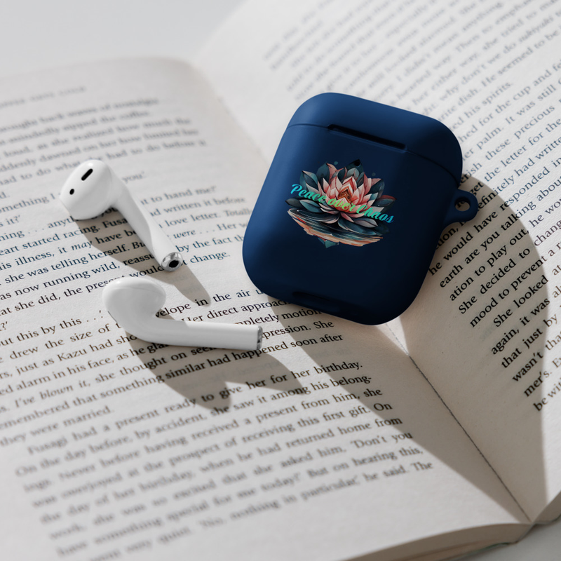 Peace over Chaos Rubber Case for AirPods®