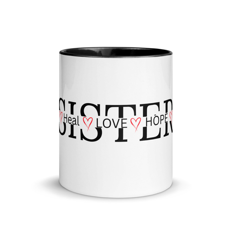 Sister Mug with Color Inside