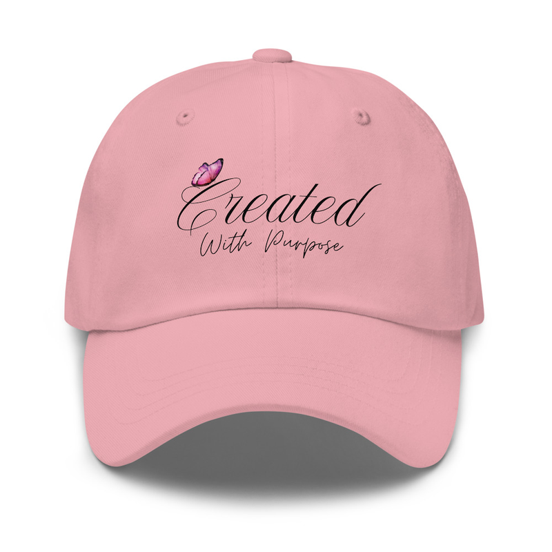 Created with Purpose Dad hat