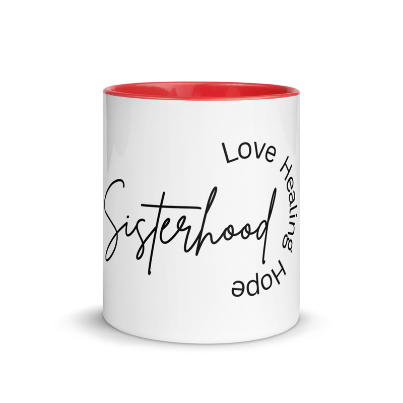 Sisterhood Mug with Color Inside