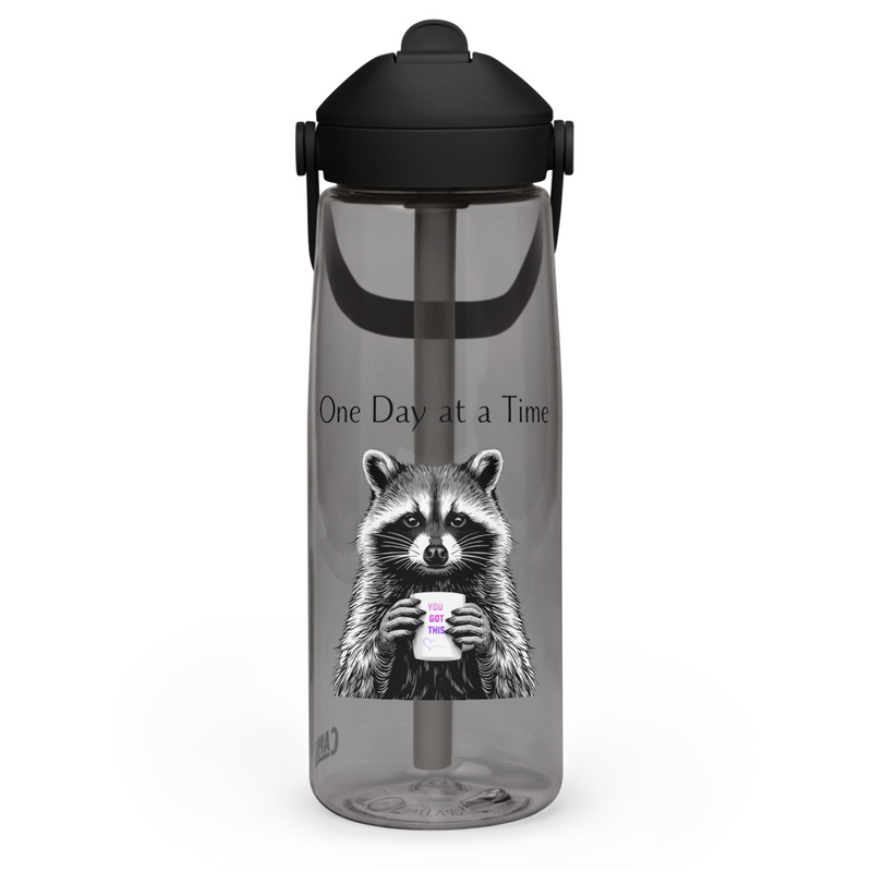One Day at a Time CamelBak Flip straw water bottle