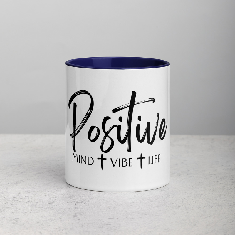 Positive Mug with Color Inside
