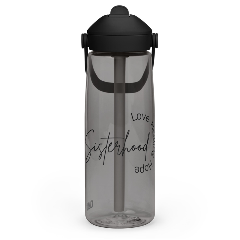 Sisterhood CamelBak Flip straw water bottle