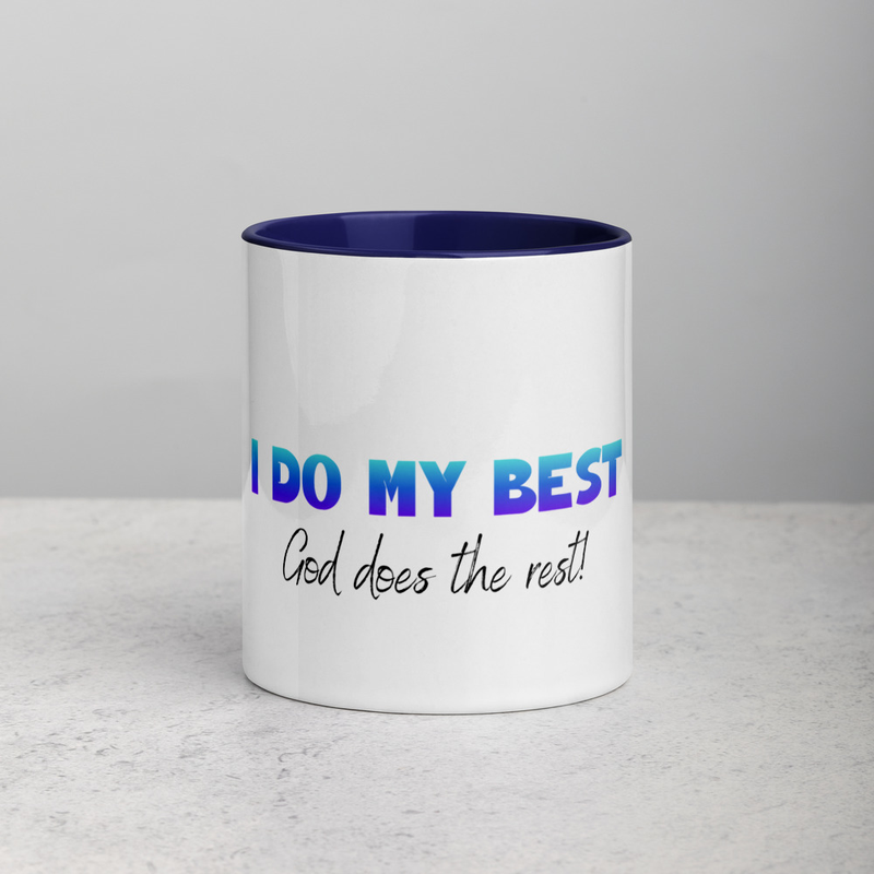 I do my best Mug with Color Inside
