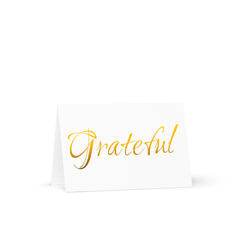 Grateful Greeting card