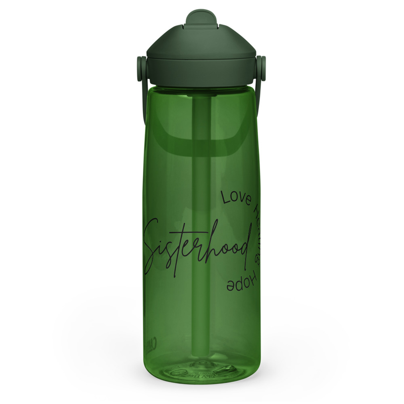 Sisterhood CamelBak Flip straw water bottle