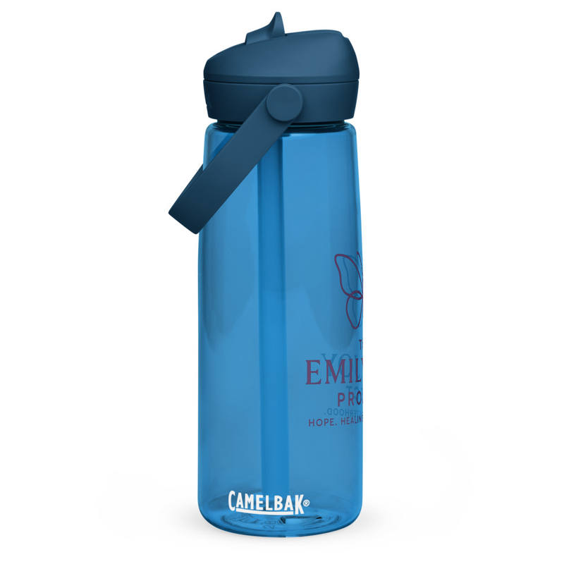 Logo CamelBak Flip straw water bottle